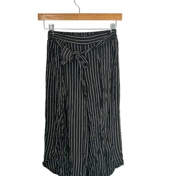 Billabong Split Flowy Pants Stripes Pants - Size Medium‎ - Picture 1 of 4